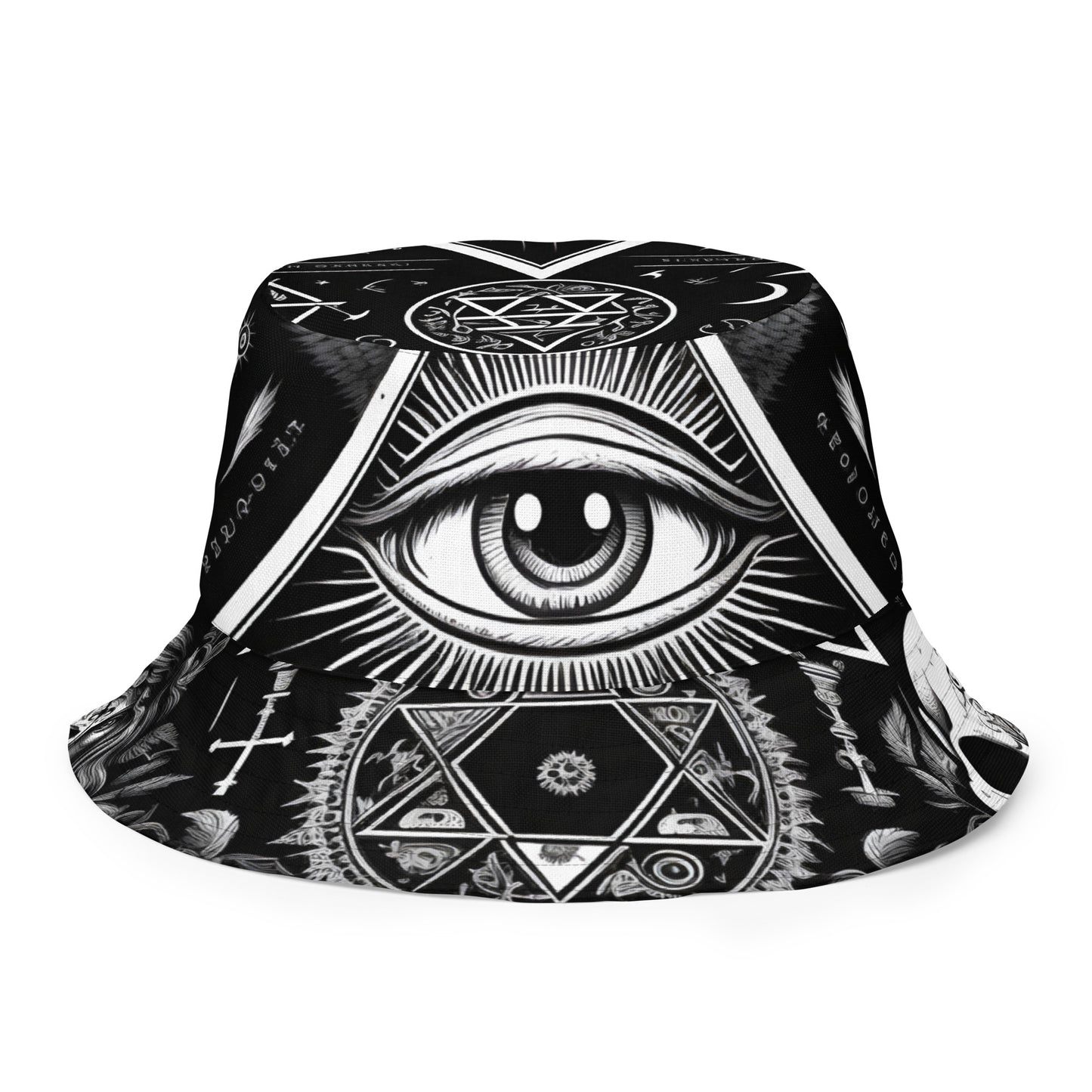 Pink Rainbow Snowcapz / Illuminati - Bucket Hat