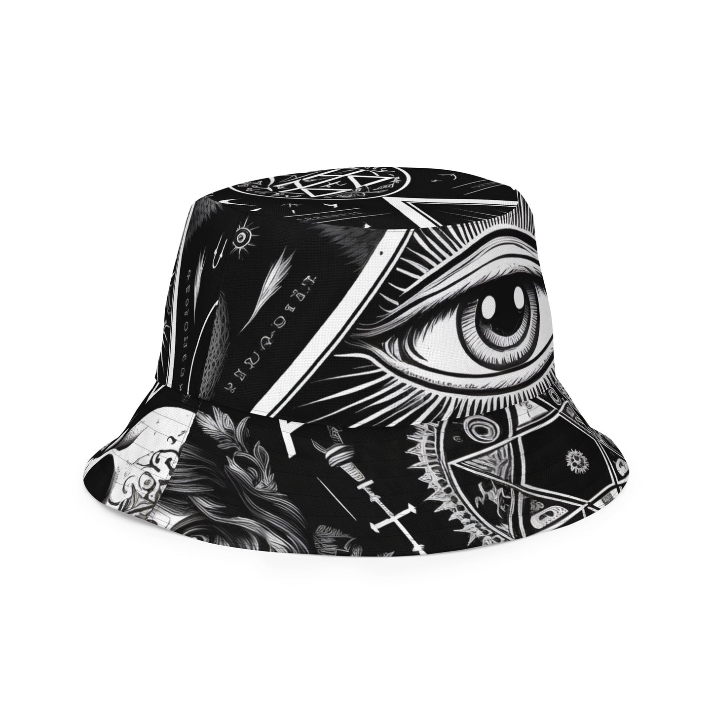 Pink Rainbow Snowcapz / Illuminati - Bucket Hat