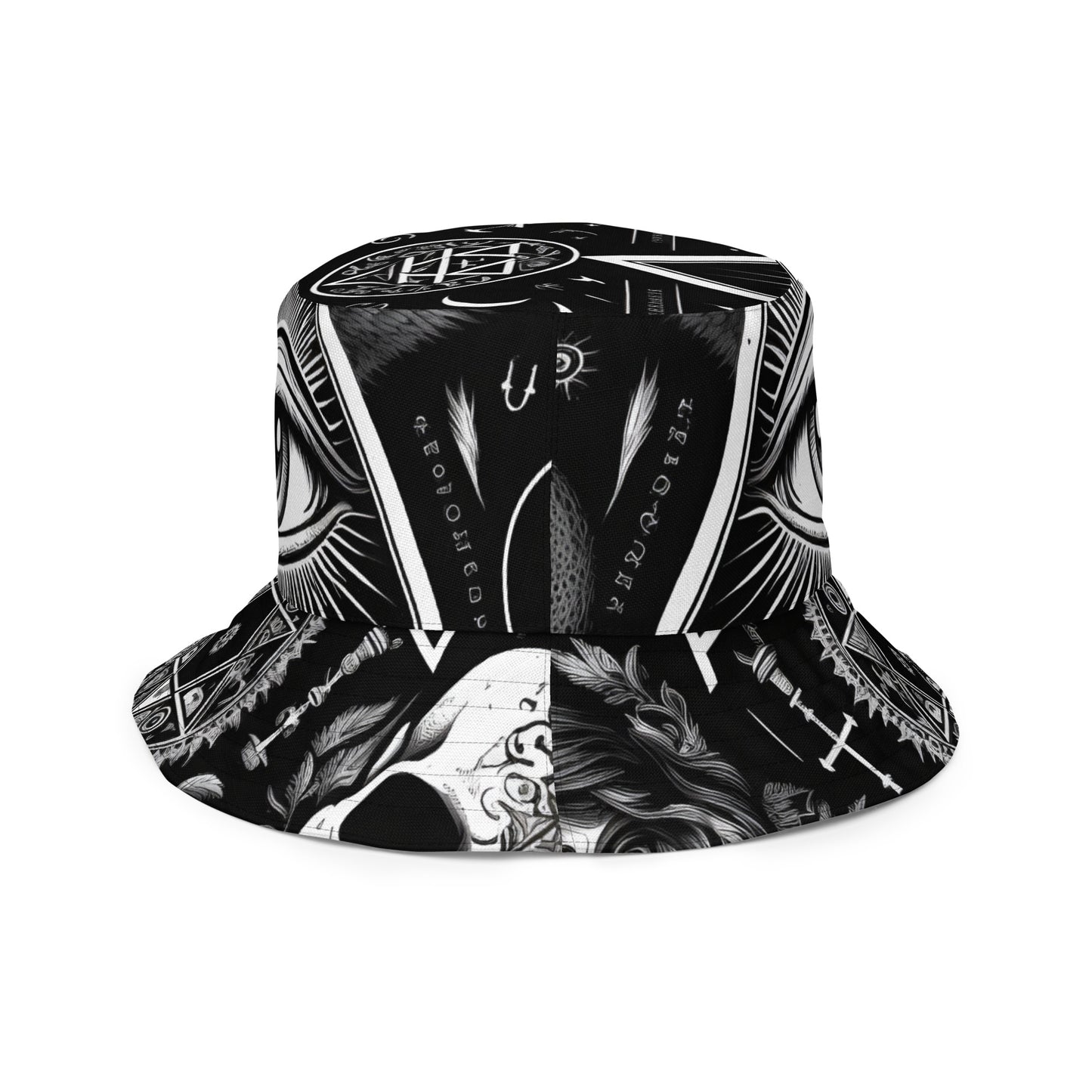 Pink Rainbow Snowcapz / Illuminati - Bucket Hat