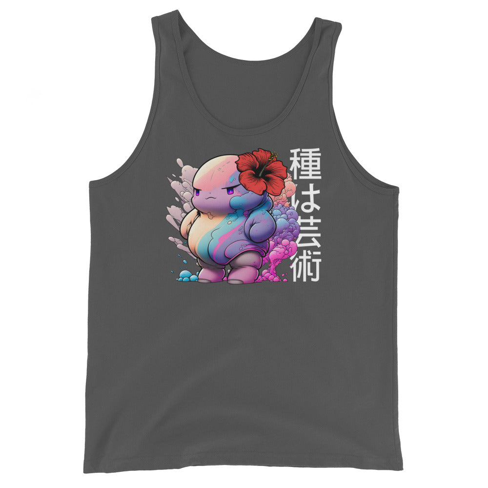 Pink Rainbow Snowcapz - Hawaiian Plumeria Edition - Tank Top