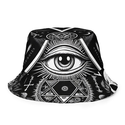 Pink Rainbow Snowcapz / Illuminati - Bucket Hat